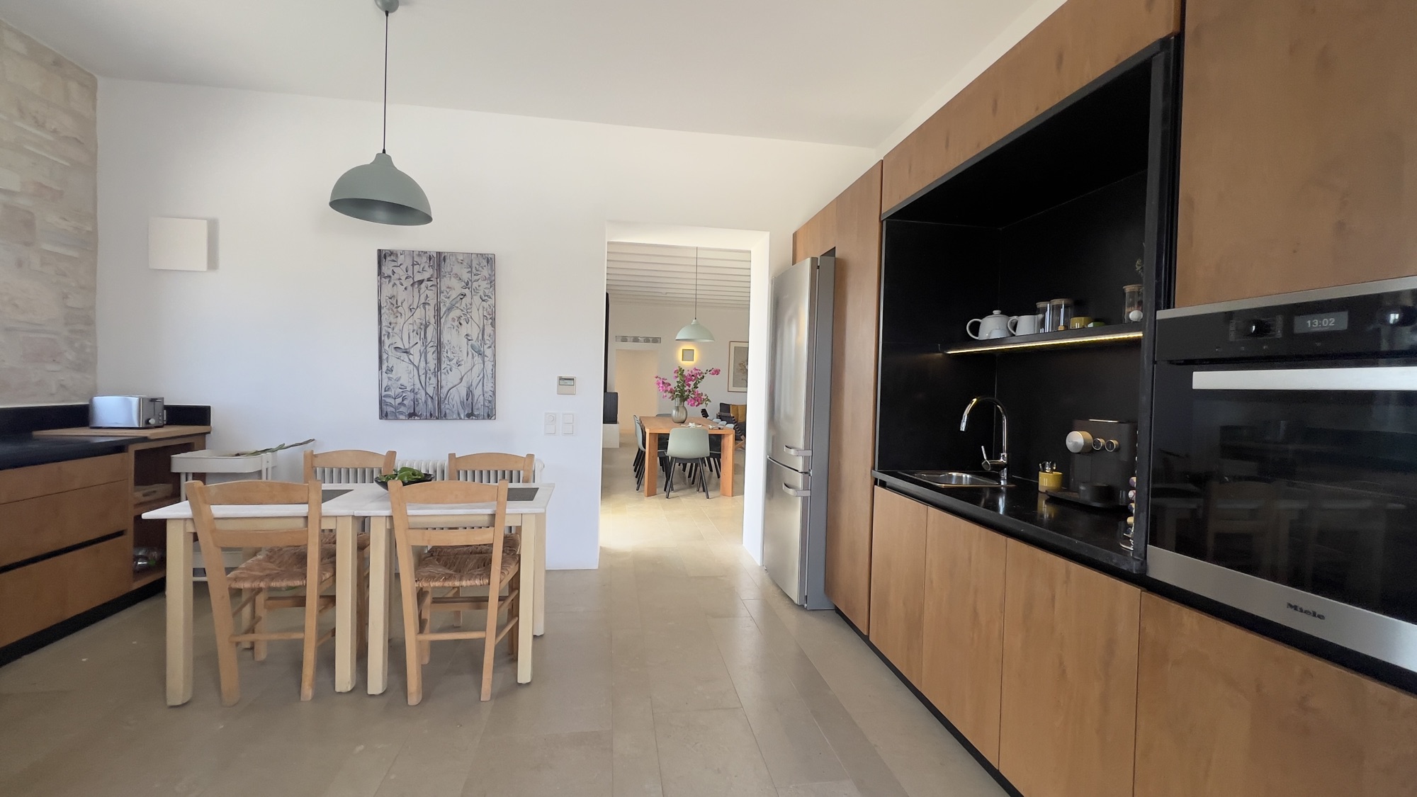 The villa kitchen, third view
